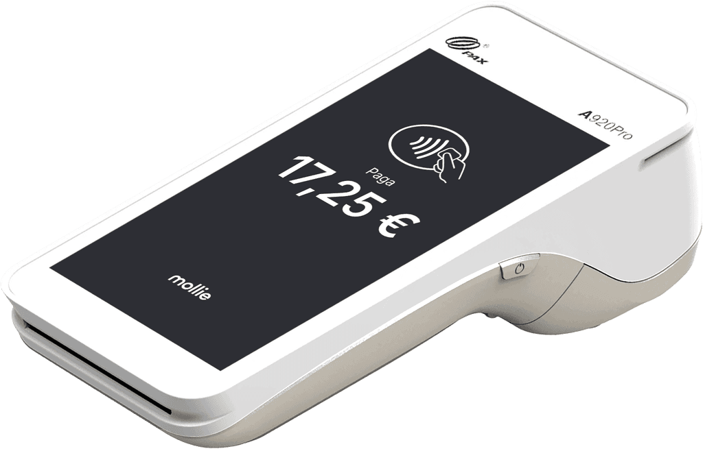 Mobile payment terminal mollie
