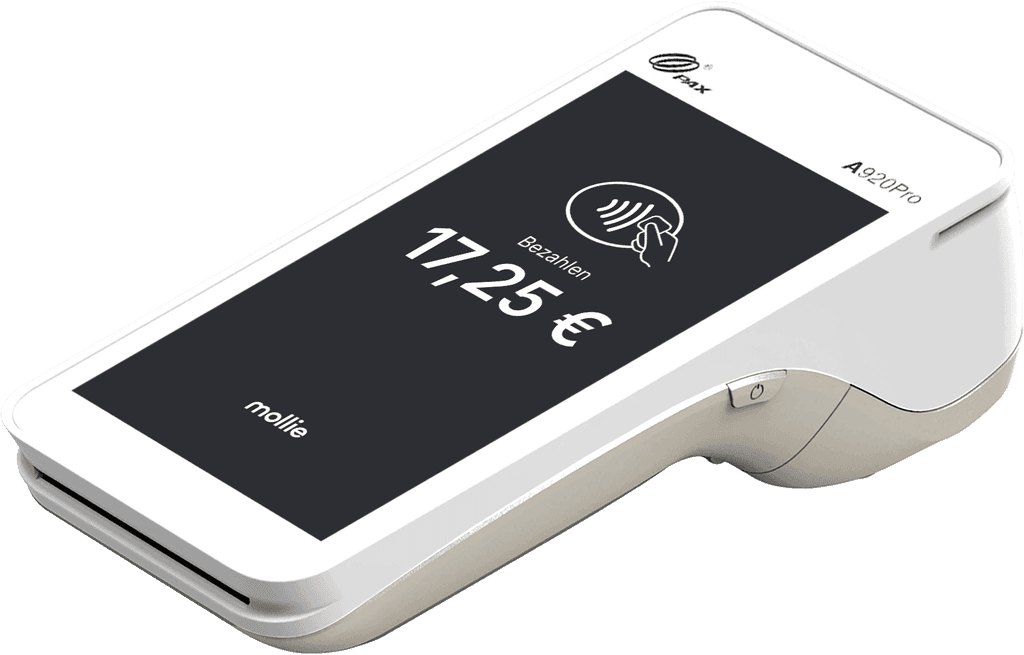 Mobile payment terminal mollie